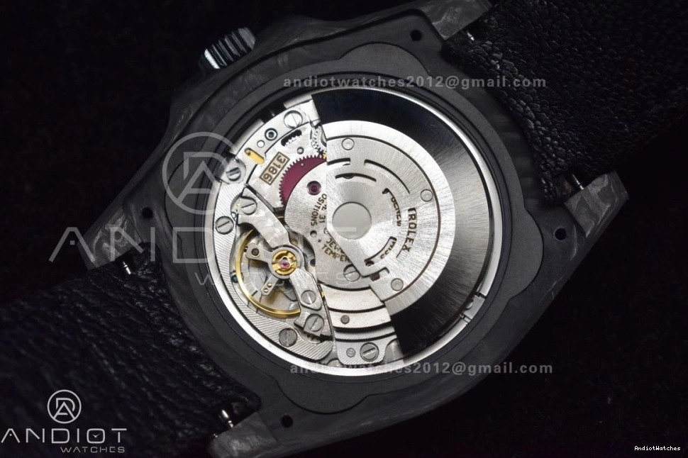 GMT Edition DIW Best Carbon All Practical Black CHS Black on Nylon 423 Black OMF SA3186 Dial Strap 0423